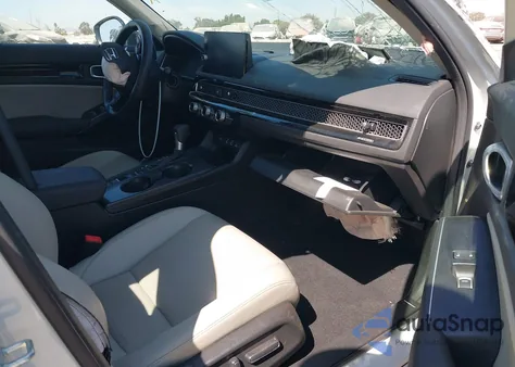 2024 Honda Civic Touring из США, поврежденный, VIN 2HGFE1F9XRH317026